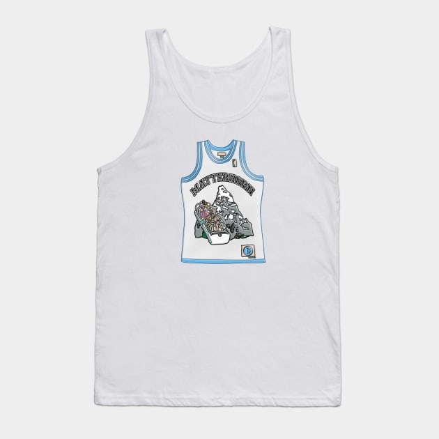 Matterhorn Jersey Tank Top by Nerdpins